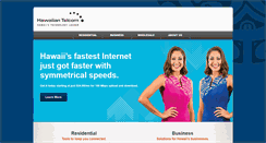 Desktop Screenshot of hawaiiantel.com